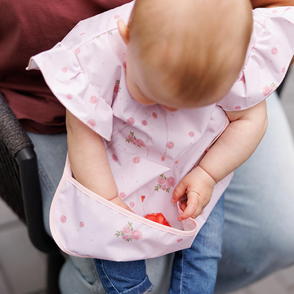 BabyOno Podbradak košuljica 6 mj - 2 g, Rose