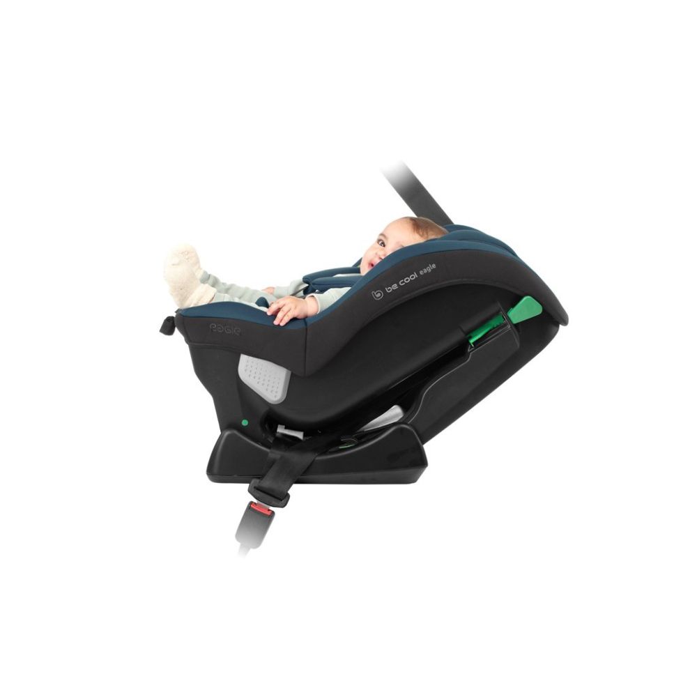 Be Cool autosjedalica bez isofixa Eagle i-Size 0-18 kg (40-105 cm), Be Antracita