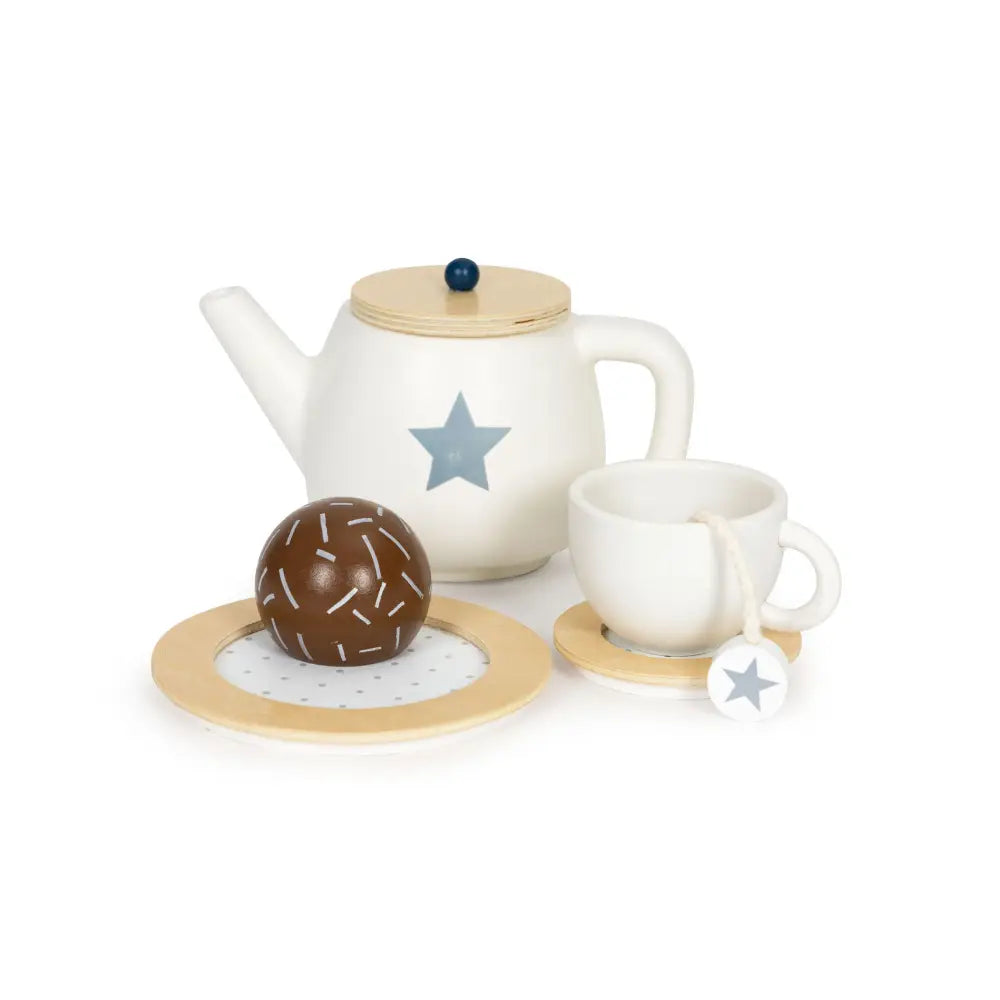 Ecotoys Drveni set za čaj