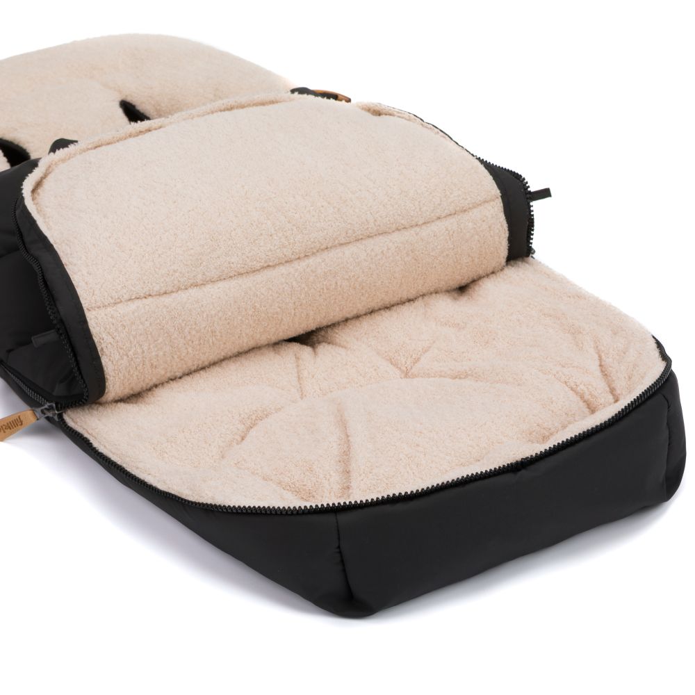 Fillikid Footmuff Kinley zimska vreća za kolica - Teddy black