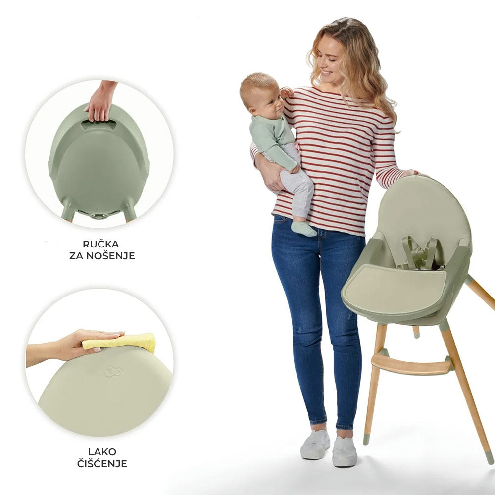 Kinderkraft Hranilica Fini 2 2u1 - Green