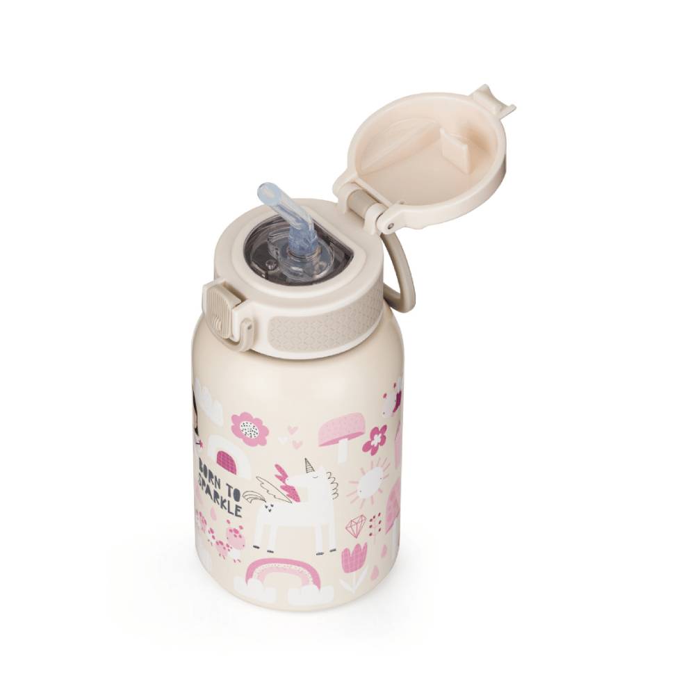 PETITE&MARS Termo bočica sa slamkom 350 ml, Twinkling Fairy 12m+