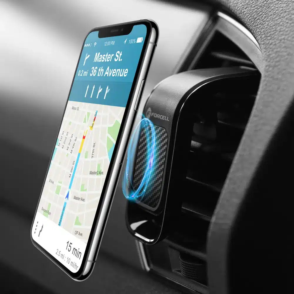 FORCELL CARBON B060 magnetni auto držač za ventilacijsku rešetku