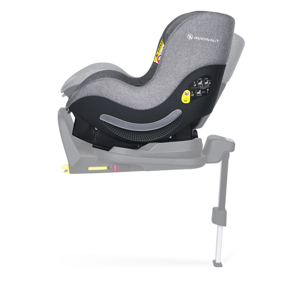 Autosjedalica Avionaut AeroFix RWF Airflow (0-18,5 kg) - Grey