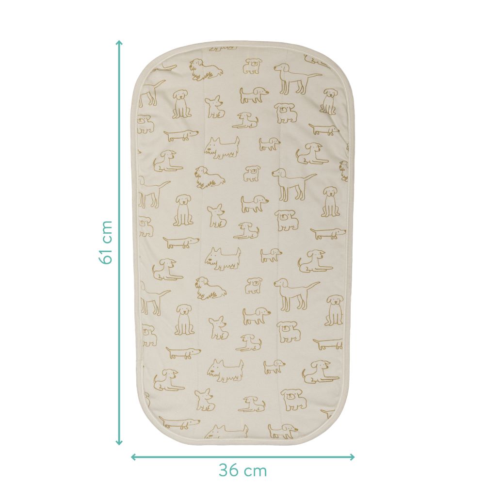 Fillikid umetak za podlogu za prematanje Eva 61x36 cm - Dog beige