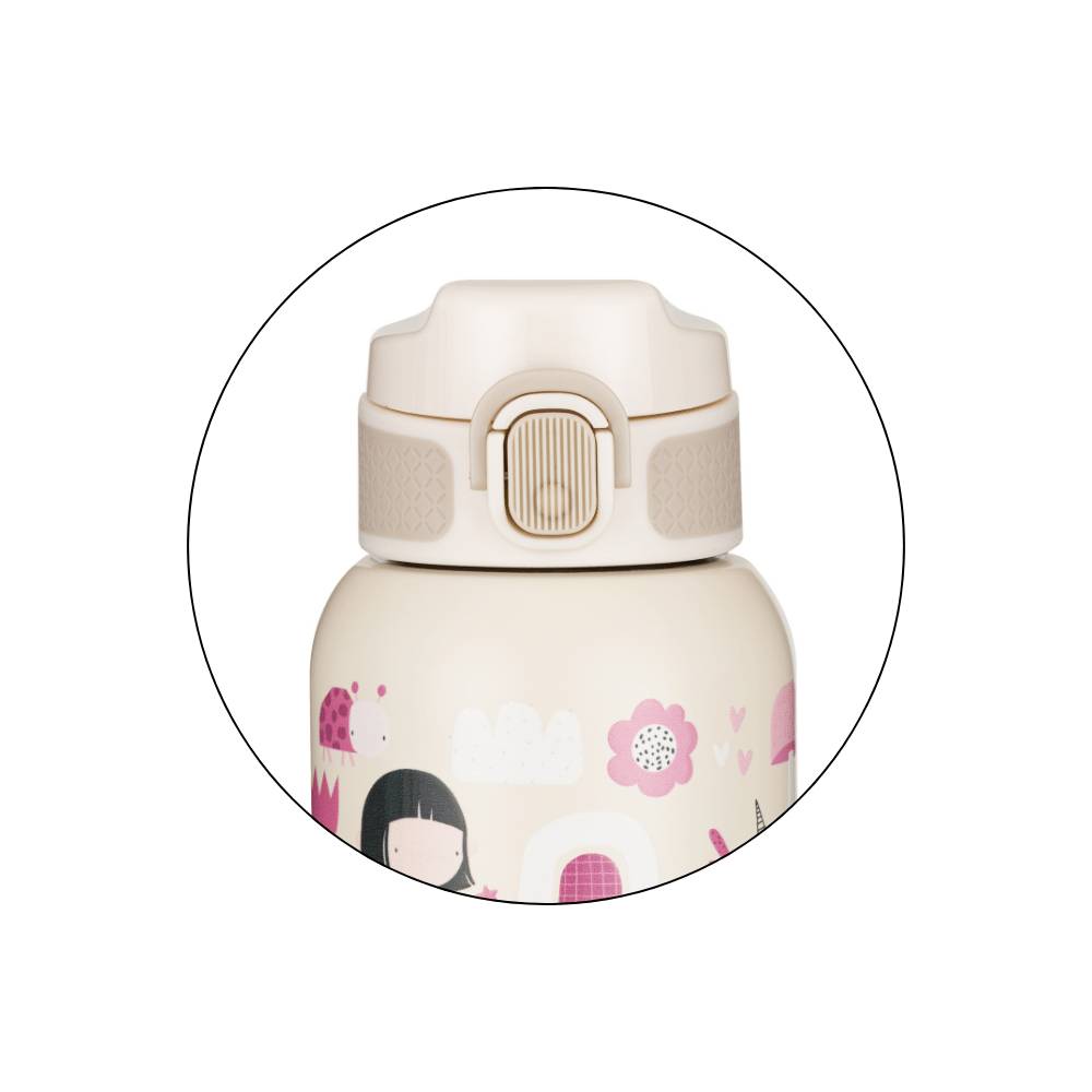 PETITE&MARS Termo bočica sa slamkom 350 ml, Twinkling Fairy 12m+