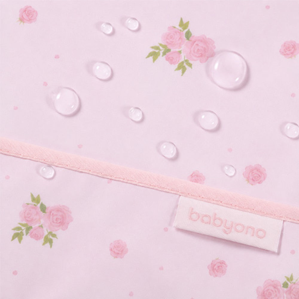 BabyOno Podbradak košuljica 6 mj - 2 g, Rose