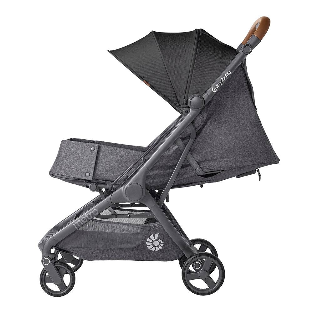 Ergobaby Metro 3 Deluxe kompaktna gradska kolica, Jet Black