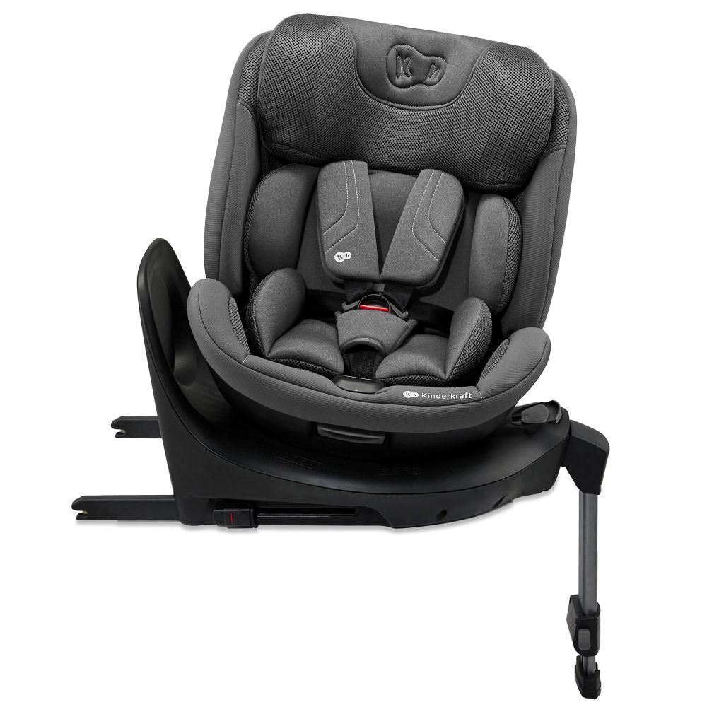 Kinderkraft autosjedalica XRIDER 2 i-Size 0-36 kg (40-150 cm) 360 - Siva