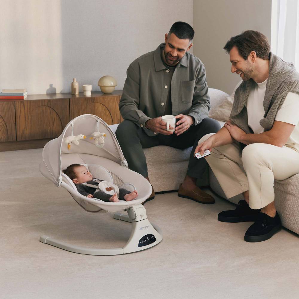 Kinderkraft Električna njihaljka TULSY, Beige