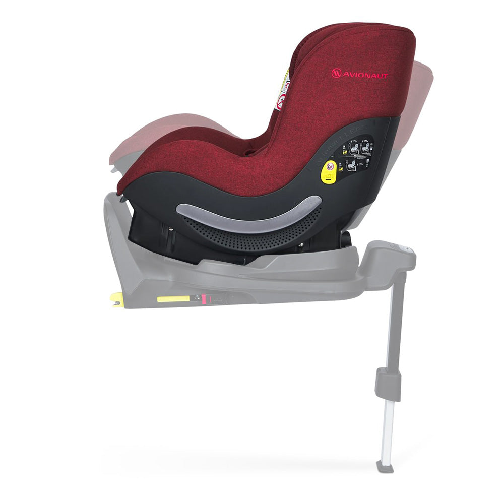 Autosjedalica Avionaut AeroFix RWF Airflow (0-18,5 kg) - Red