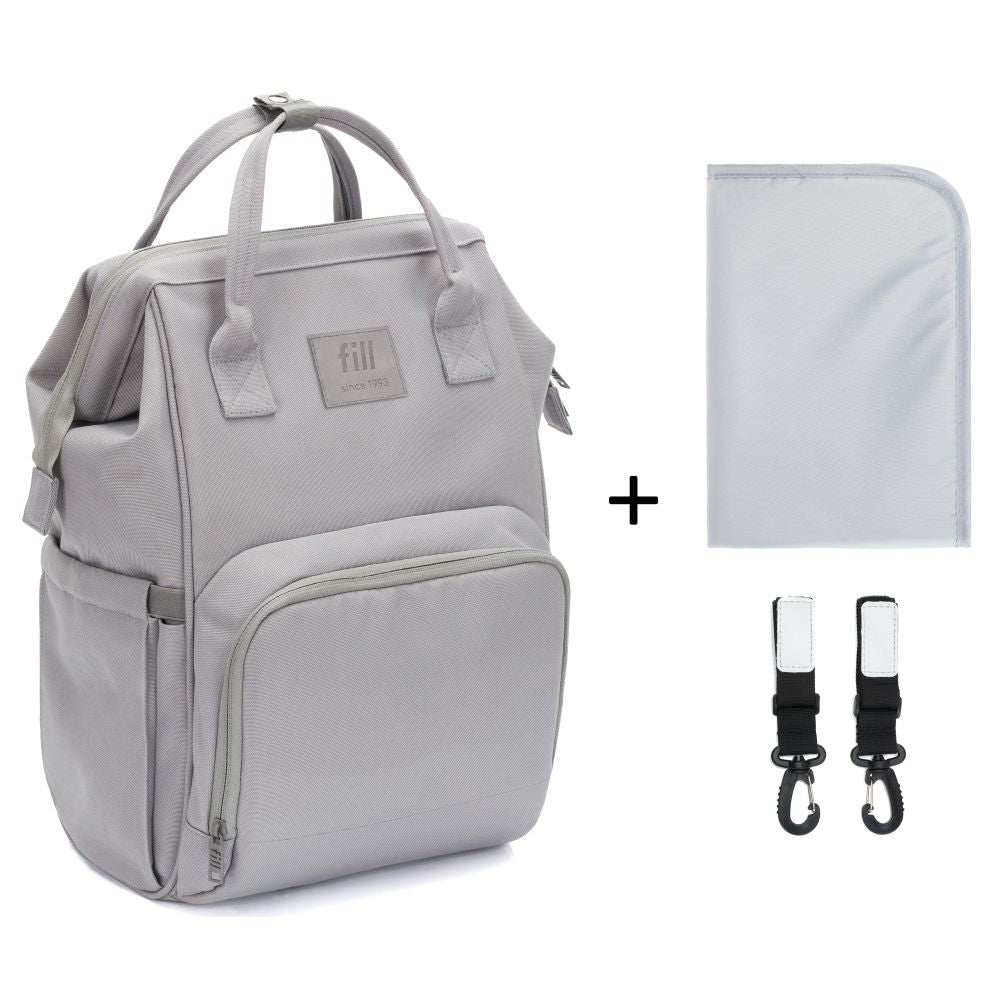 Fillikid Barcelona torba/ruksak za mamu, grey
