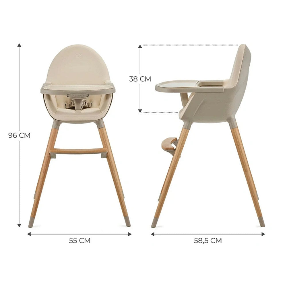 Kinderkraft Hranilica Fini 2 2u1 - Beige