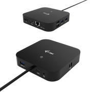i-tec C31HDMIDPDOCKPD priključna stanica i replikator porta za prijenosno računalo Žičano USB 3.2 Gen 1 (3.1 Gen 1) Type-C Crno