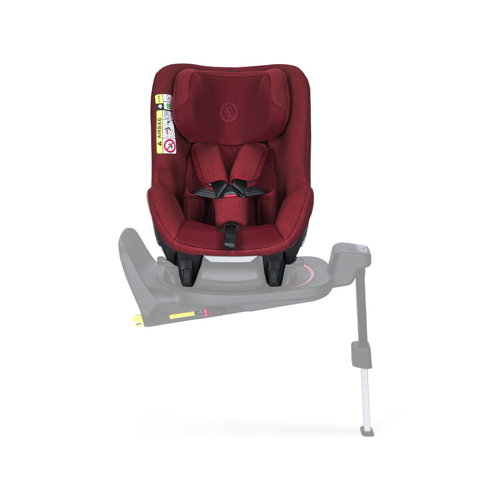 Autosjedalica Avionaut AeroFix RWF Airflow (0-18,5 kg) - Red