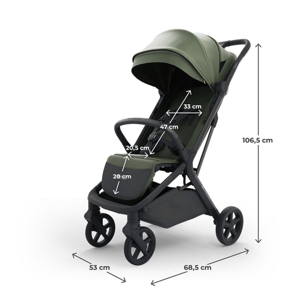 Kinderkraft sportska kolica Nubi 3, Mystic Green