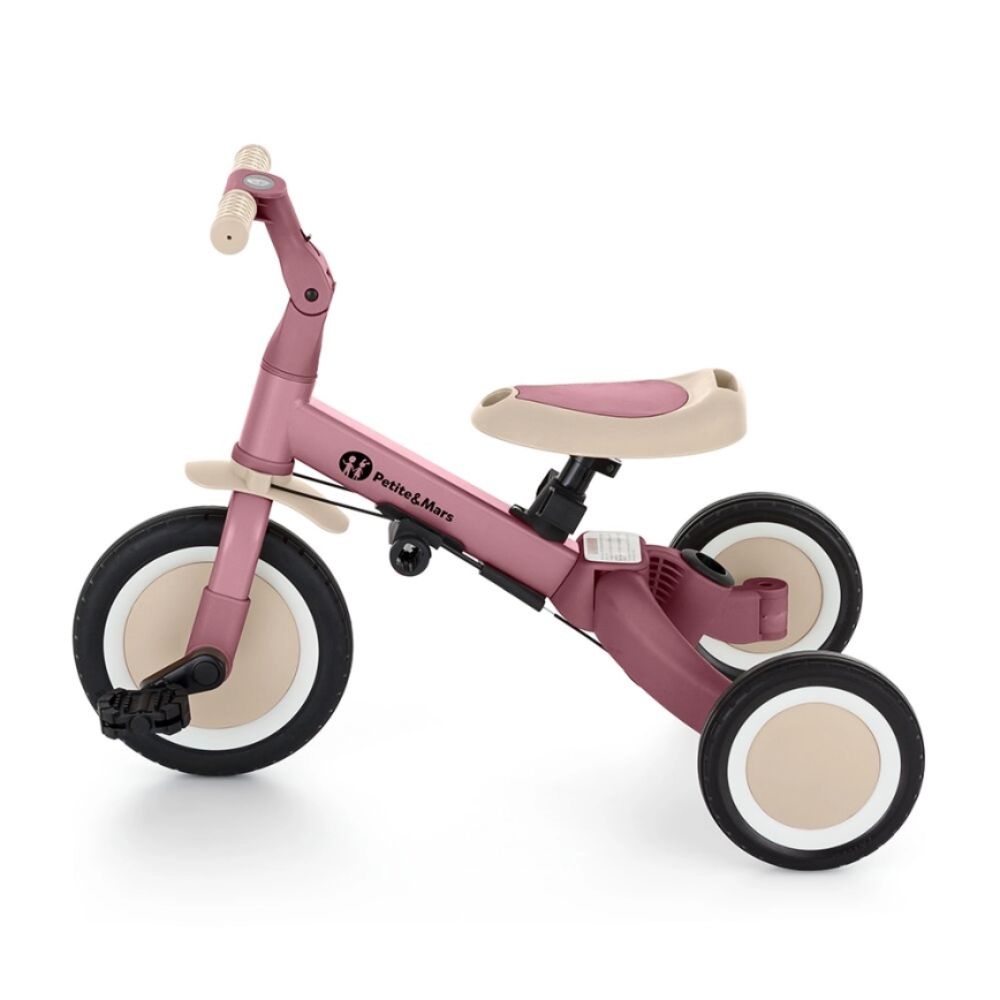 PETITE&MARS Tricikl Turbo 5 u 1, Dusty Rose