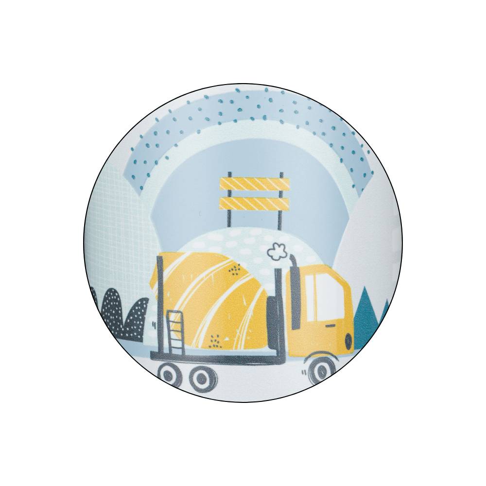 PETITE&MARS Termo bočica sa slamkom 350 ml - Work Zone 12m+