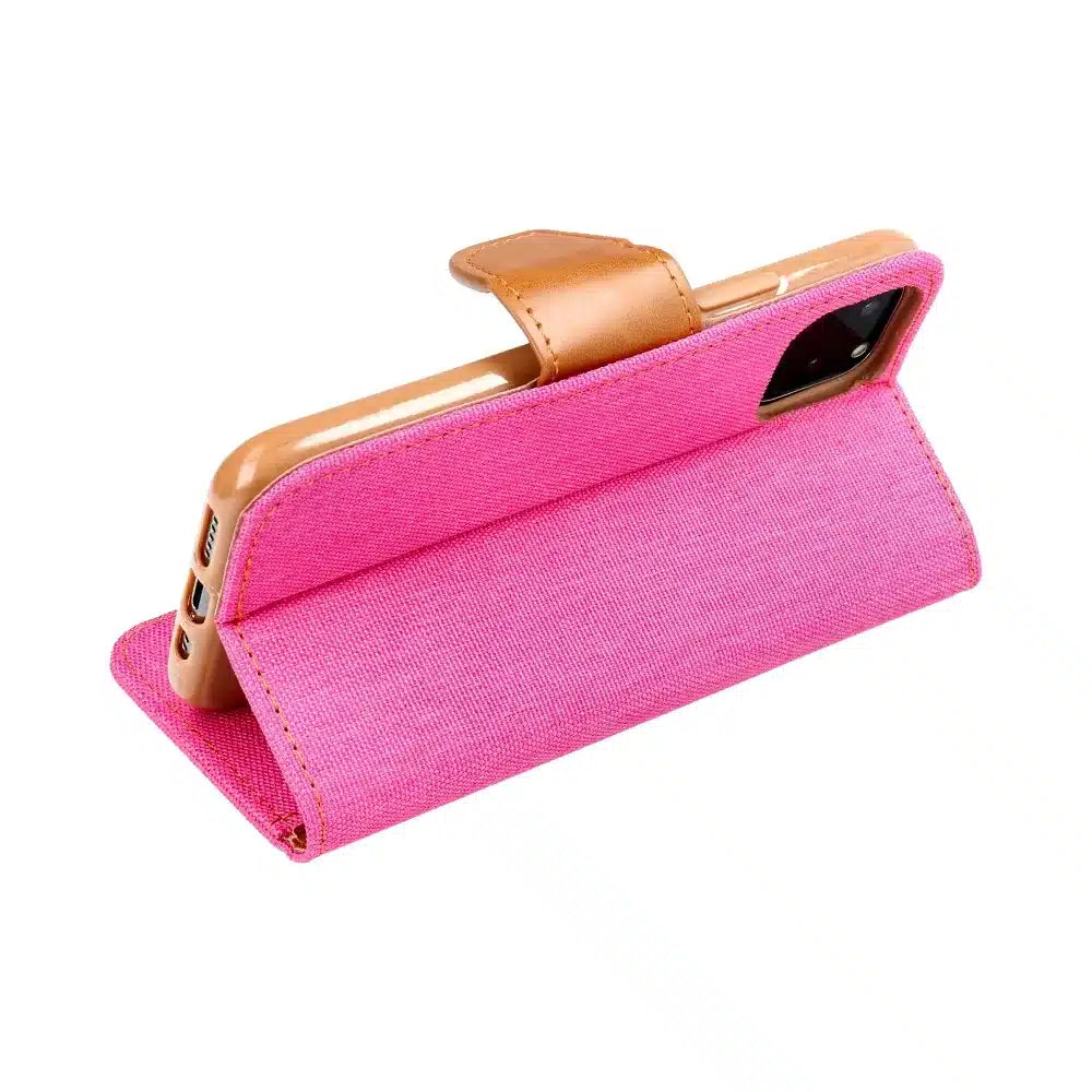 CANVAS Book case preklopna futrola za XIAOMI Redmi NOTE 12 PRO Plus 5G pink