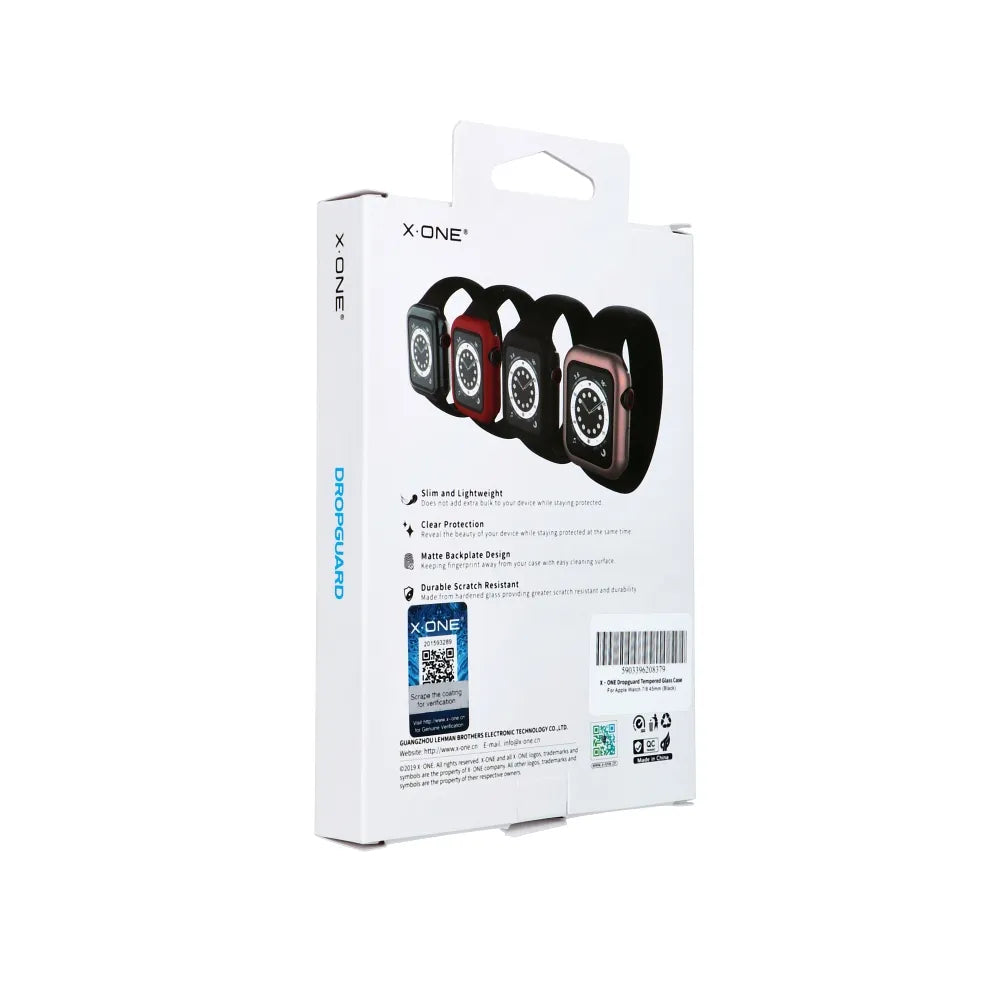 X-ONE Dropguard torbica - za Apple Watch serije 7/8/9 45mm crna