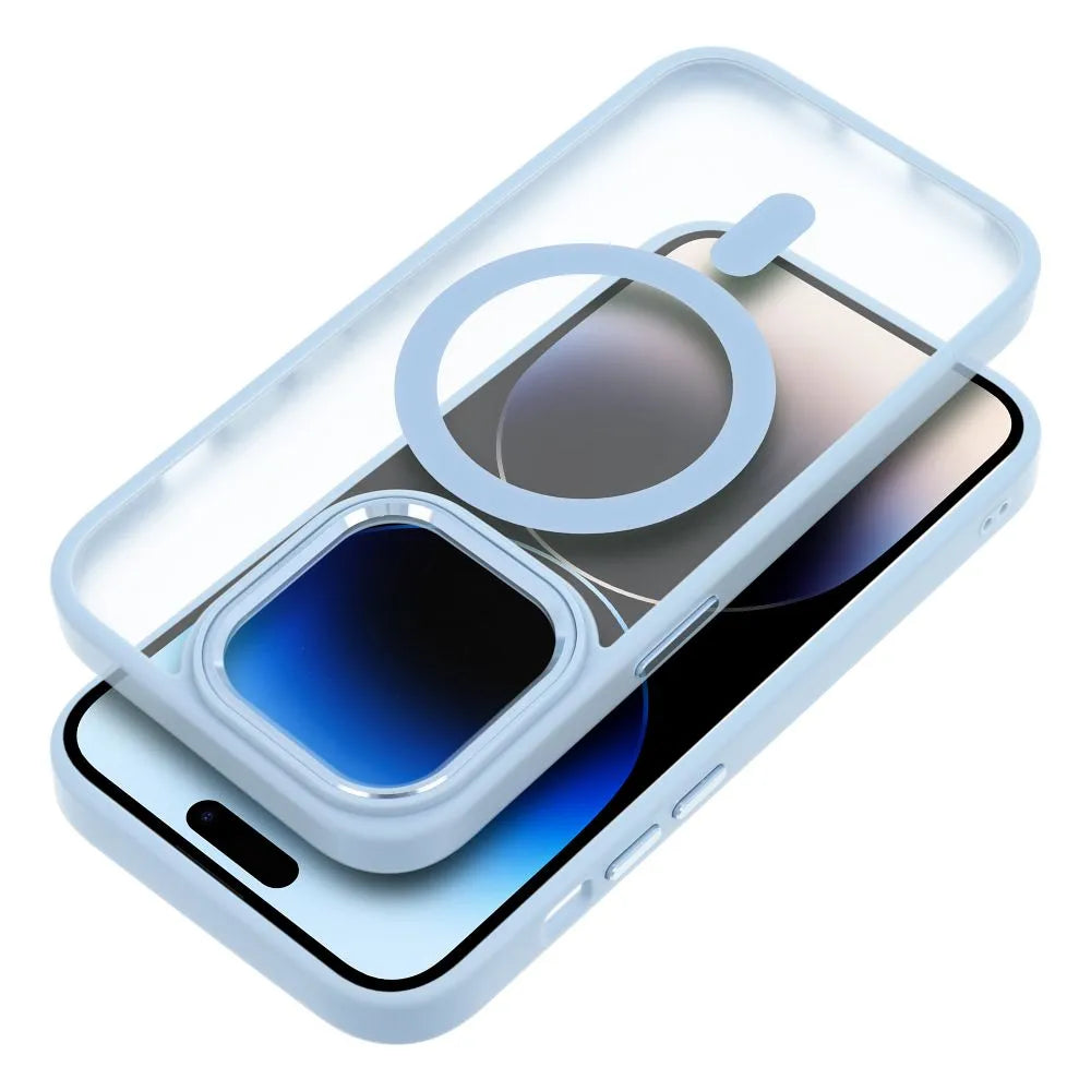 Matte Mag Cover maska kompatibilna s MagSafe za iPhone 12/ 12 PRO plava
