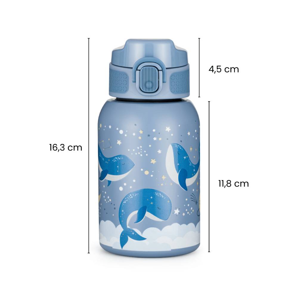 PETITE&MARS Termo bočica sa slamkom 350 ml, Twinkling Fairy 12m+