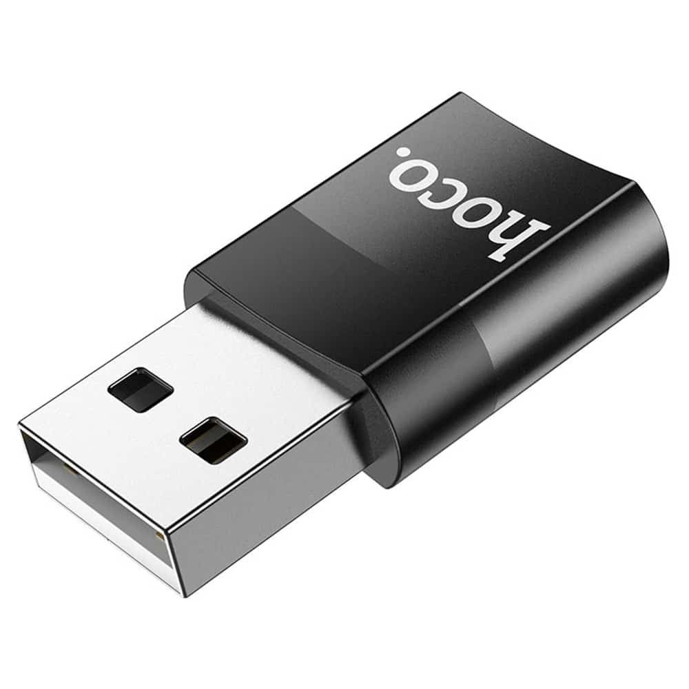 HOCO OTG Adapter (UA17) USB-A na USB Type-C Plug & Play 2A