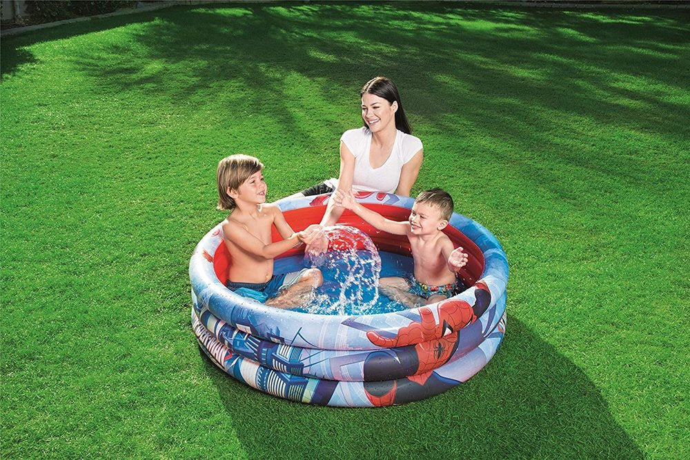 Bazen na napuhavanje Spider-Man 122 x 30 cm Bestway 98018