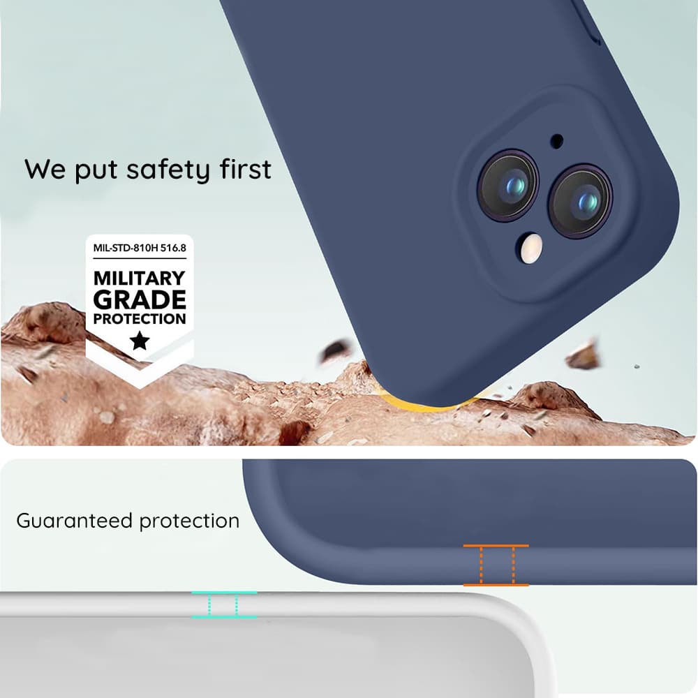 Techsuit SoftFlex silikonska maska za Motorola Edge 50 Pro – crna