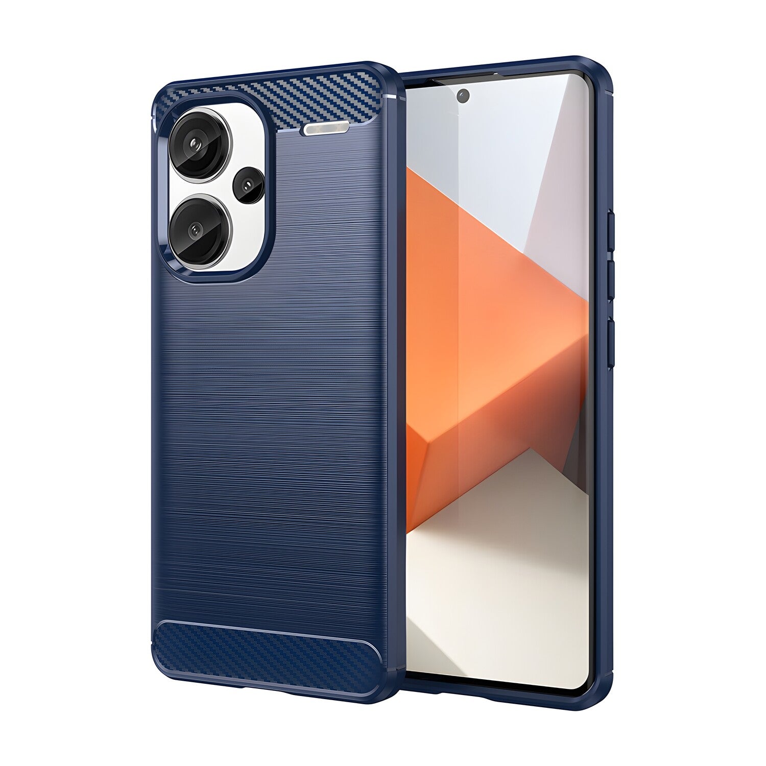 Futrola Carbon Shield TPU za Xiaomi Redmi Note 13 Pro Plus - Plava KP36662