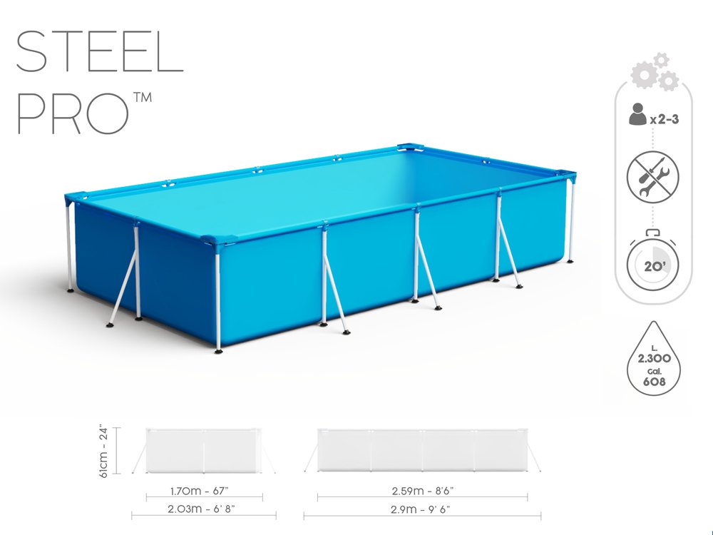 Bestway bazen (259x170x61cm)