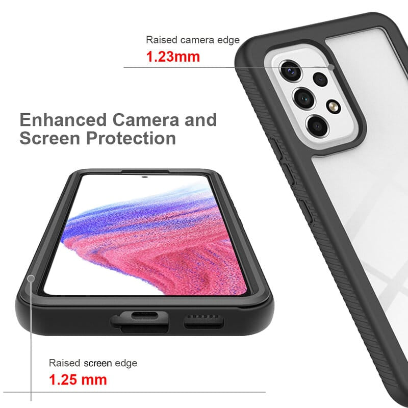 Techsuit - Defense360 Pro + Zaštita ekrana - Samsung Galaxy A53 5G - crna