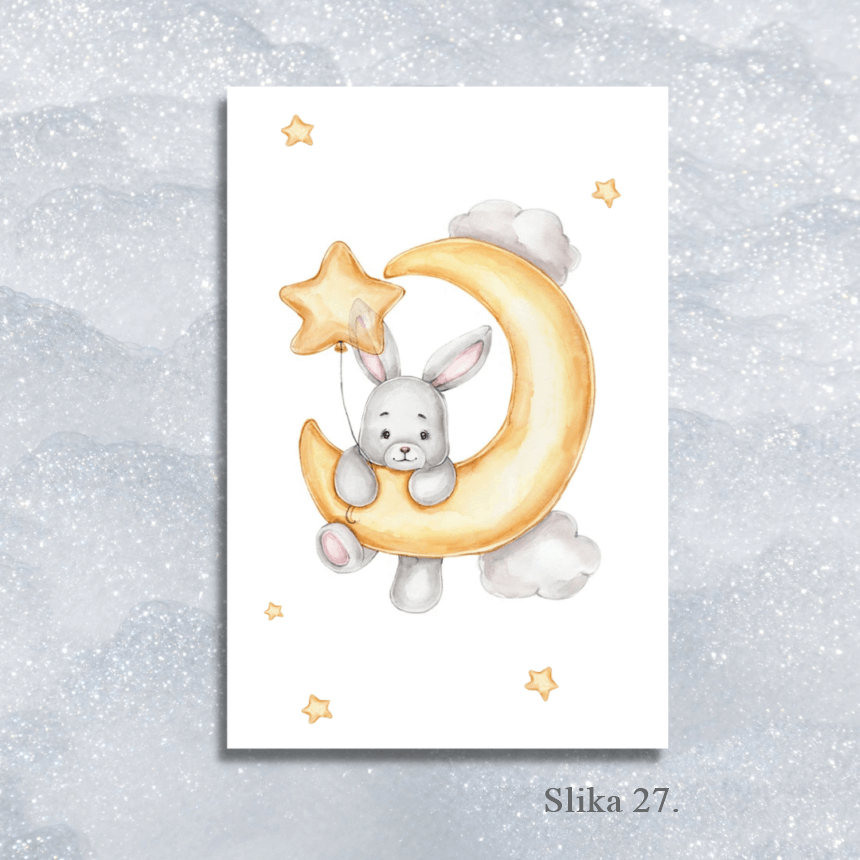 Unikatne slike za dječju sobu – Slatki snovi za male princeze - 27. - 00129