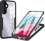Techsuit – ColorVerse 360 ​​Series obostrana zaštitna maska za Samsung Galaxy A14 4G / A14 5G – crna