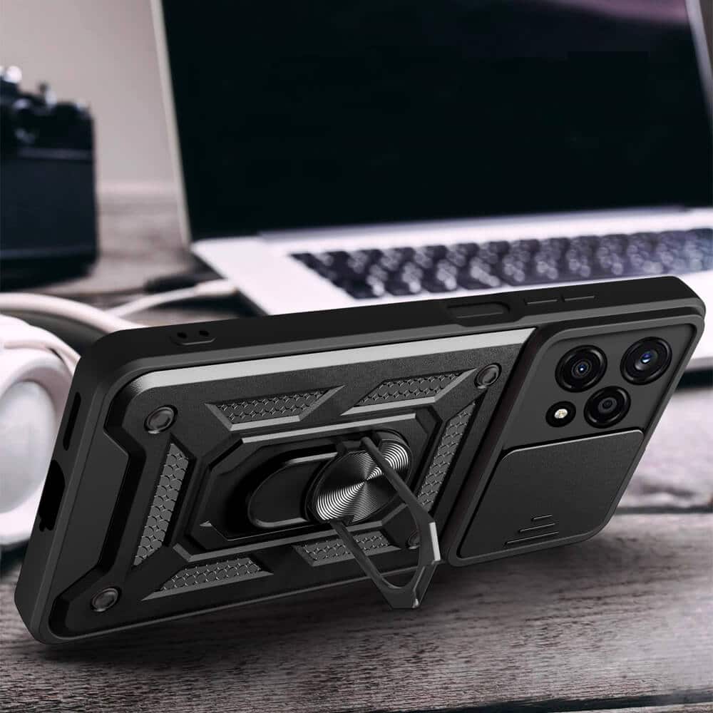Techsuit – serija CamShield zaštitna maskica za Honor 200 – crna