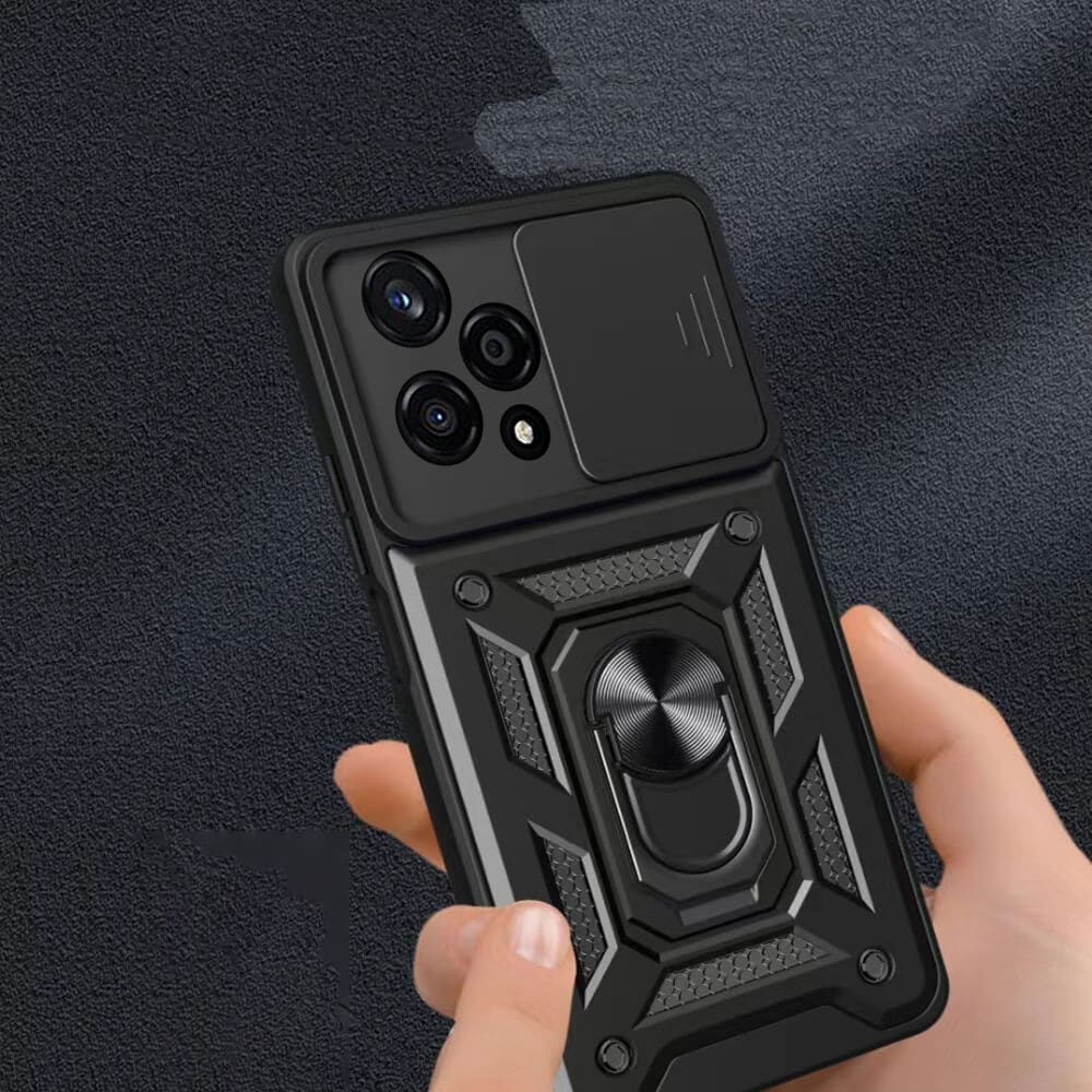 Techsuit – serija CamShield zaštitna maskica za Honor 200 – crna