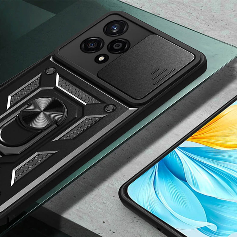 Techsuit – serija CamShield zaštitna maskica za Honor 200 – crna