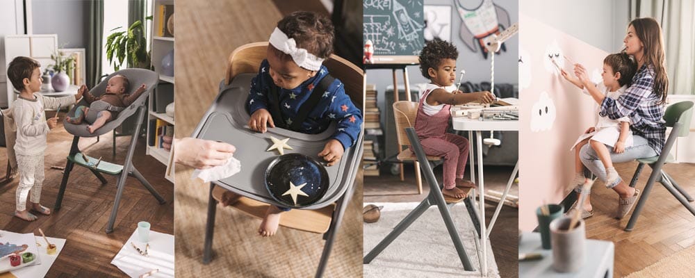 Kinderkraft hranilica LIVY, Aster pink 3u1