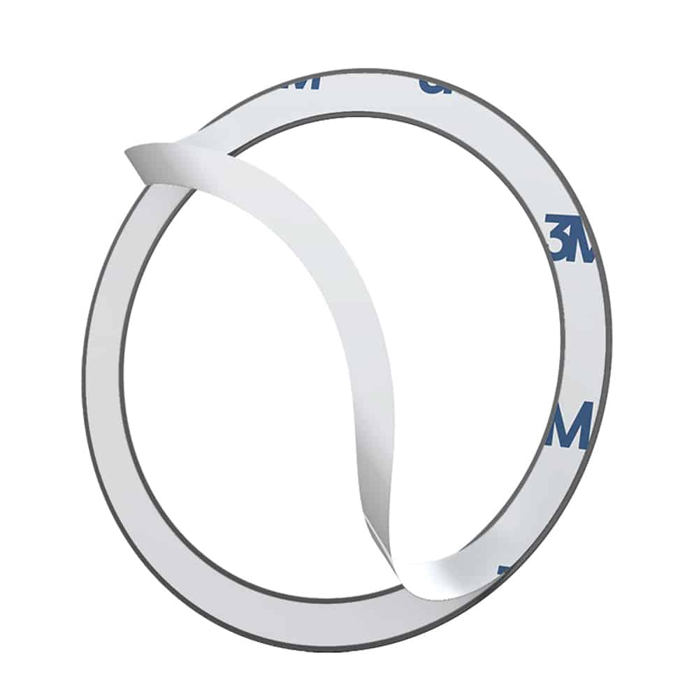 Baseus - (2 kom) Metal Ring Magnetic Series (PCCH000001) - Univerzalni telefonski prsten za Samsung- iPhone - crni