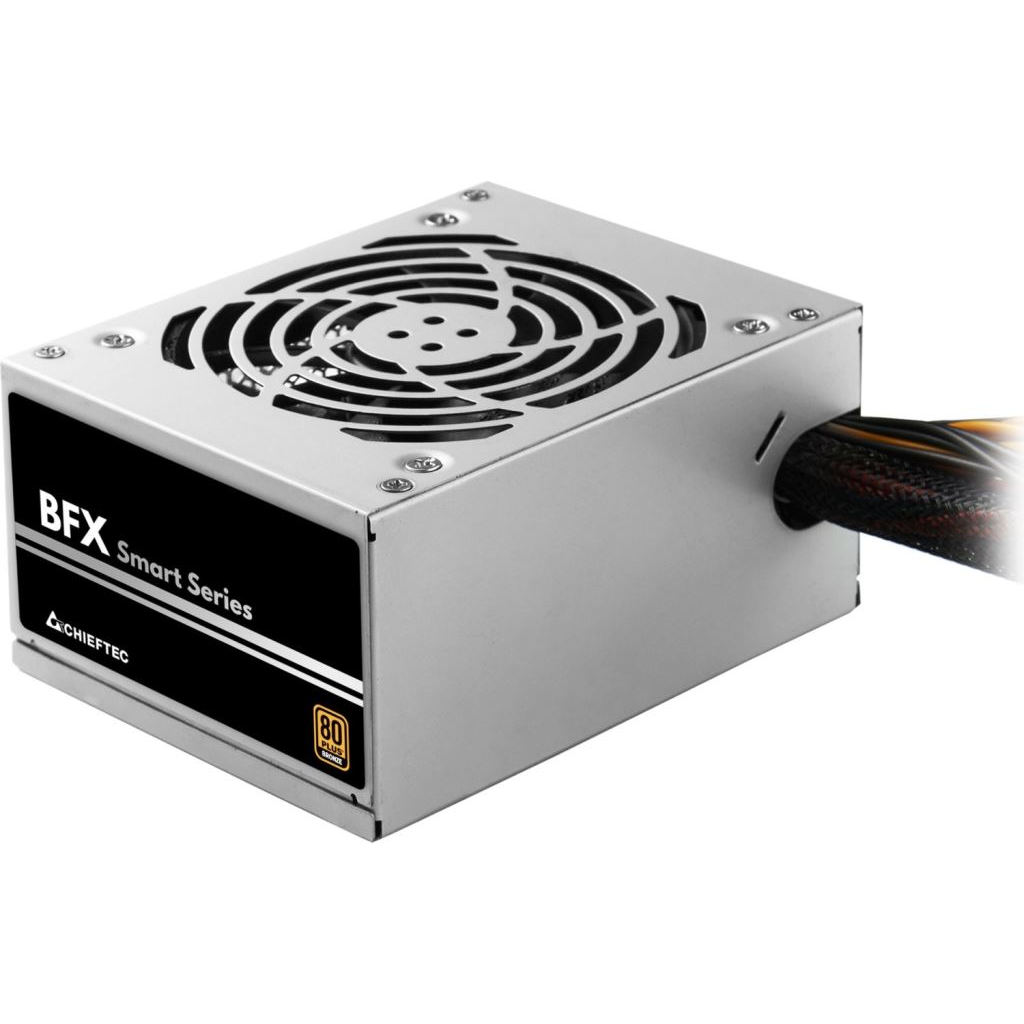 Chieftec Smart 450W jedinica za napajanje 20+4 pin ATX ATX Crno, Srebro