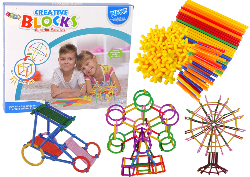 Set za građenje raznih oblika - straws