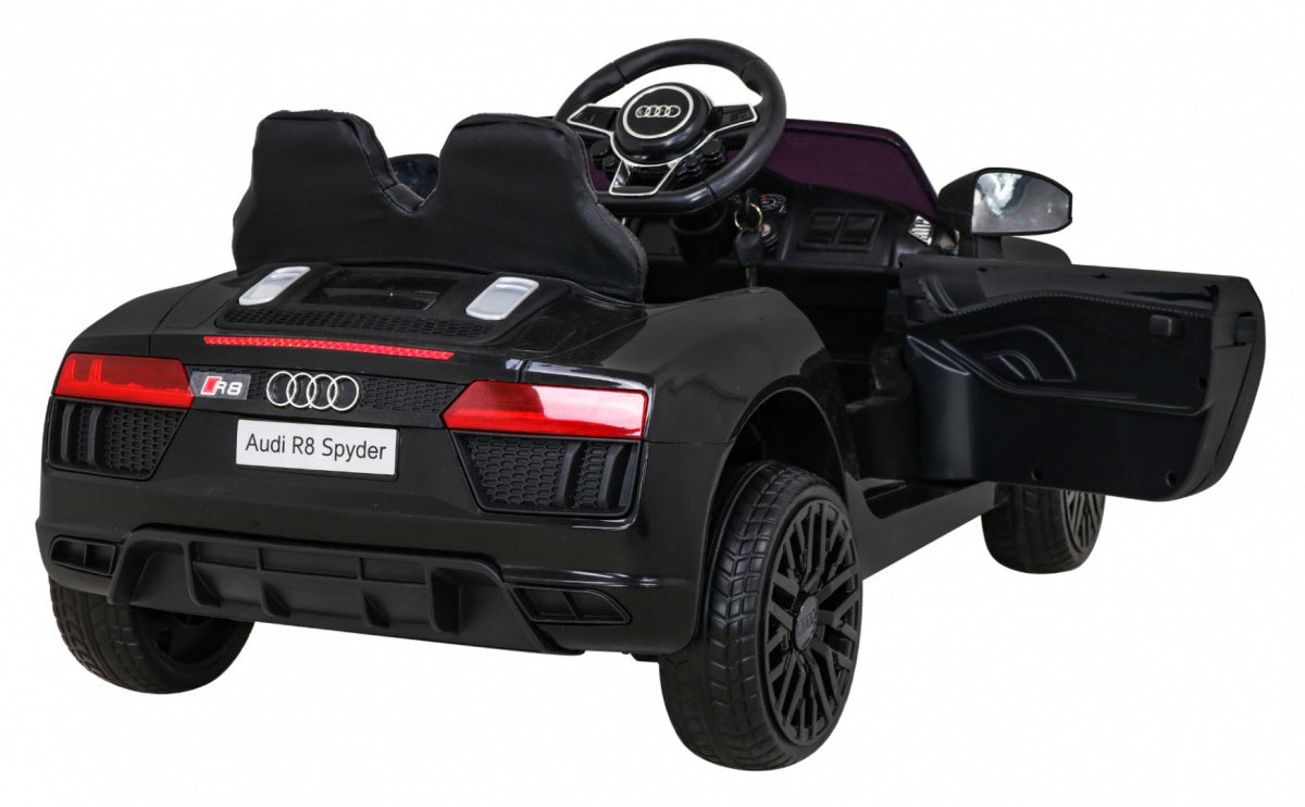 Licencirani auto na akumulator Audi R8 - Crni