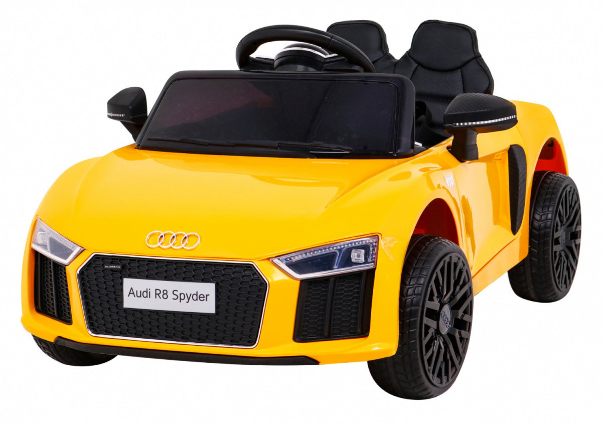 Licencirani auto na akumulator Audi R8 - Žuti