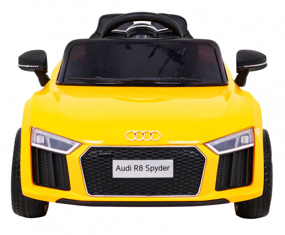 Licencirani auto na akumulator Audi R8 - žuti