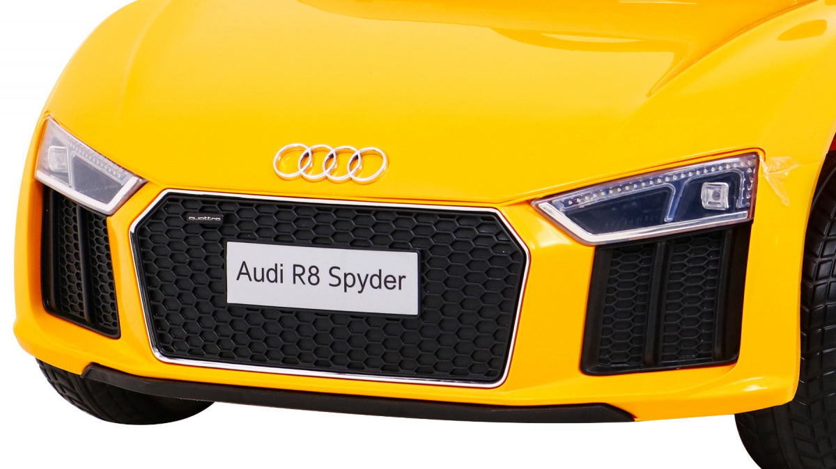 Licencirani auto na akumulator Audi R8 - žuti