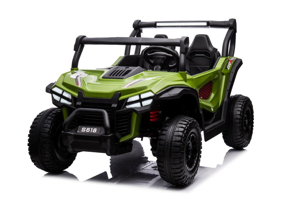 Buggy na akumulator S618 4x4 - dvosjed - zeleni