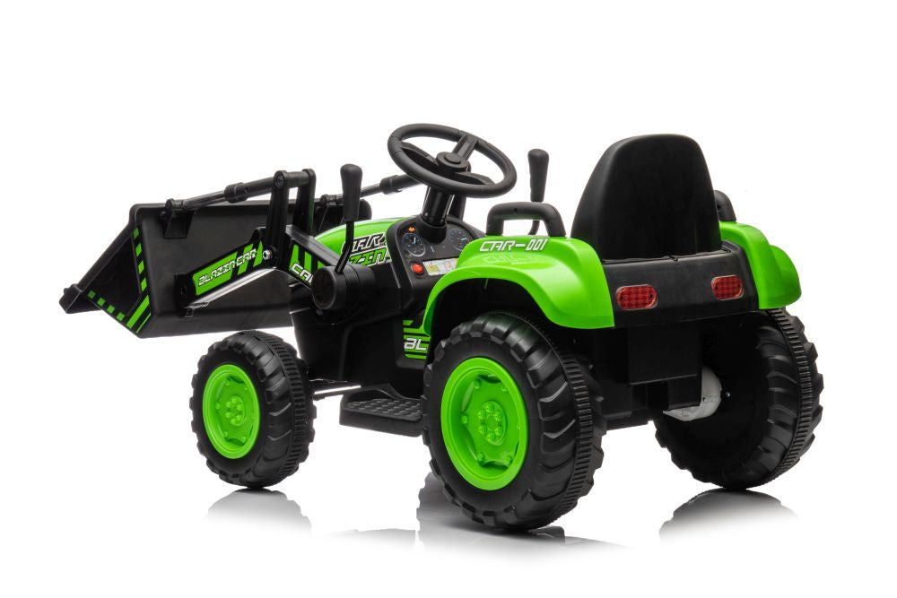 Traktor na akumulator BW-X002A - zeleni