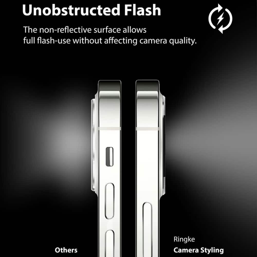 Ringke - Camera Styling - iPhone 12 Pro - siva