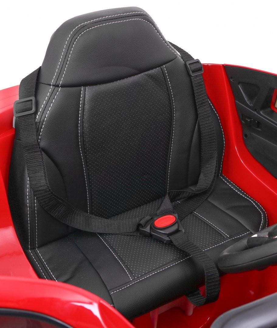 Licencirani auto na akumulator BMW X6M - crveni/lakirani