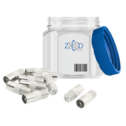 ZED electronic Konektor F-Ženski na RF-Muški, pak. 50 kom. - FPM/50